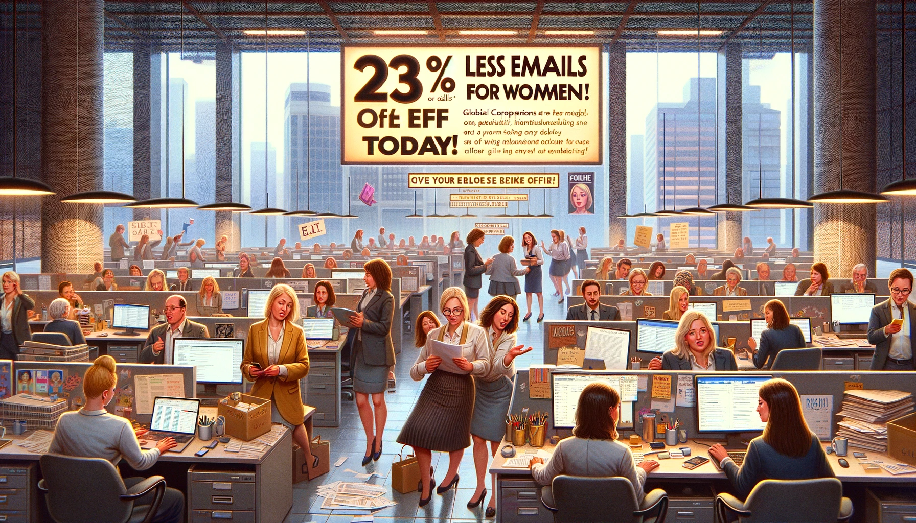 23%-less-emails-for-women-international-women's-day-csdn