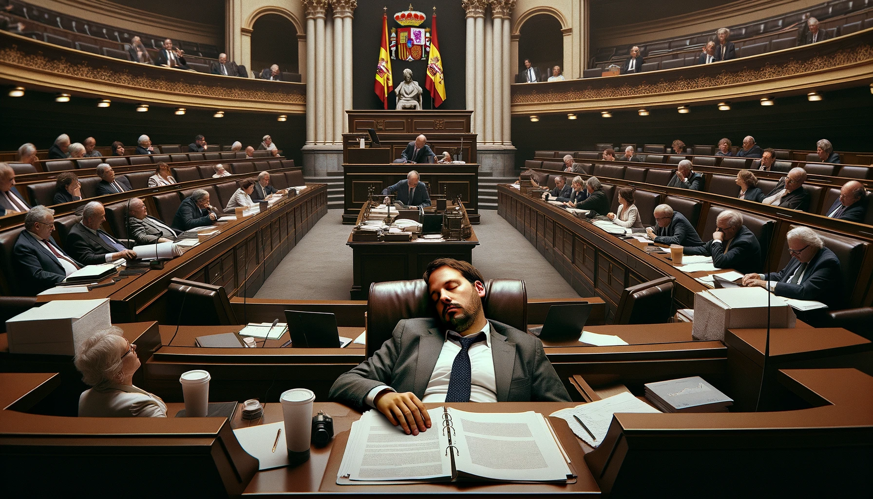 spanish-politician-has-siesta-on-the-job-spain-csdn