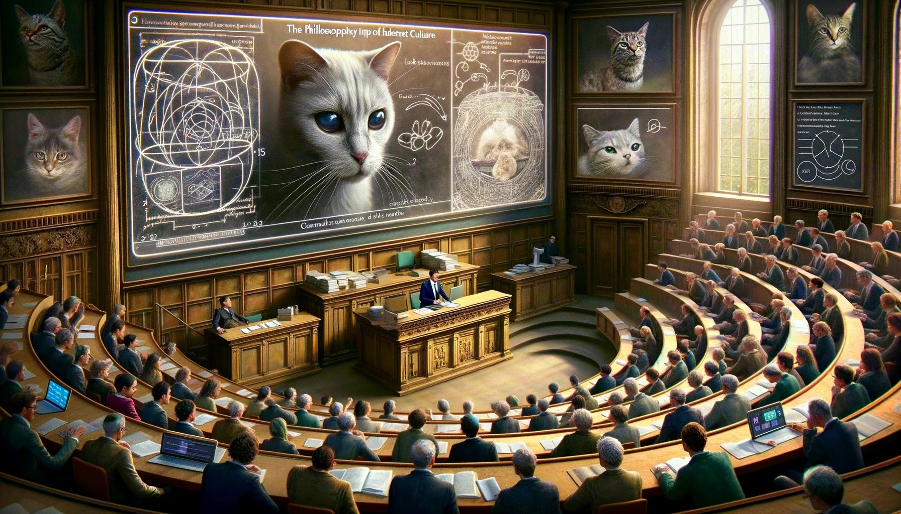 professor-gives-lecture-on-the-importance-of-cat-videos-csdn