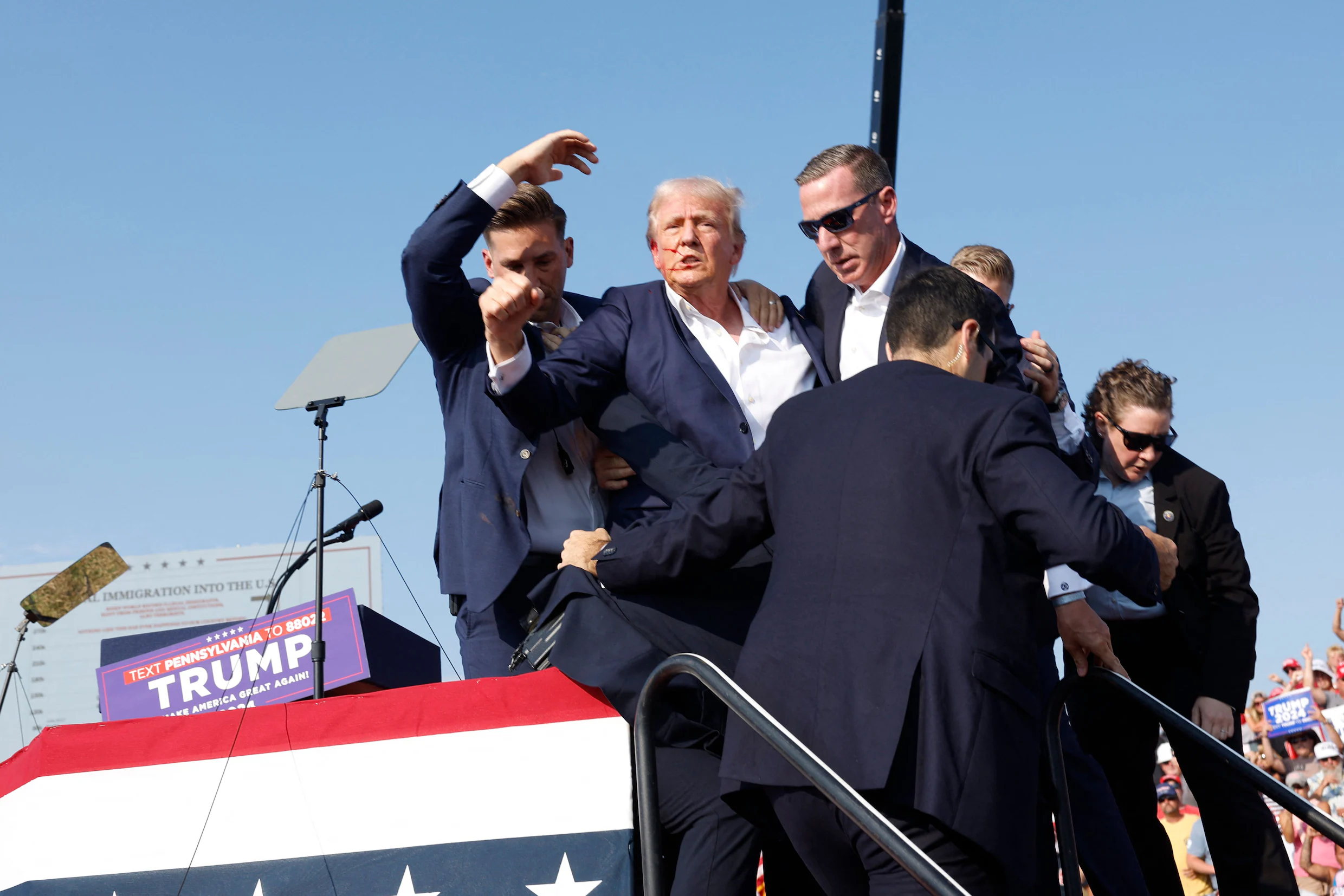 Trump-to-fans-get-over-it-like-its-a-school-shooting-trump-assassination-attempt-USA-politics-news-satire-election-14-07-2024