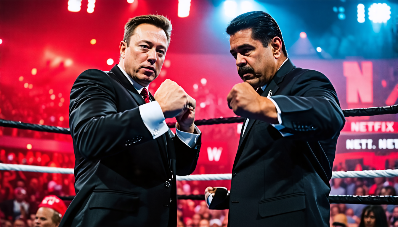 wwe-netflix-look-to-stream-elon-musk-maduro-fight-satire-news-crustian-daily-01-08-2024