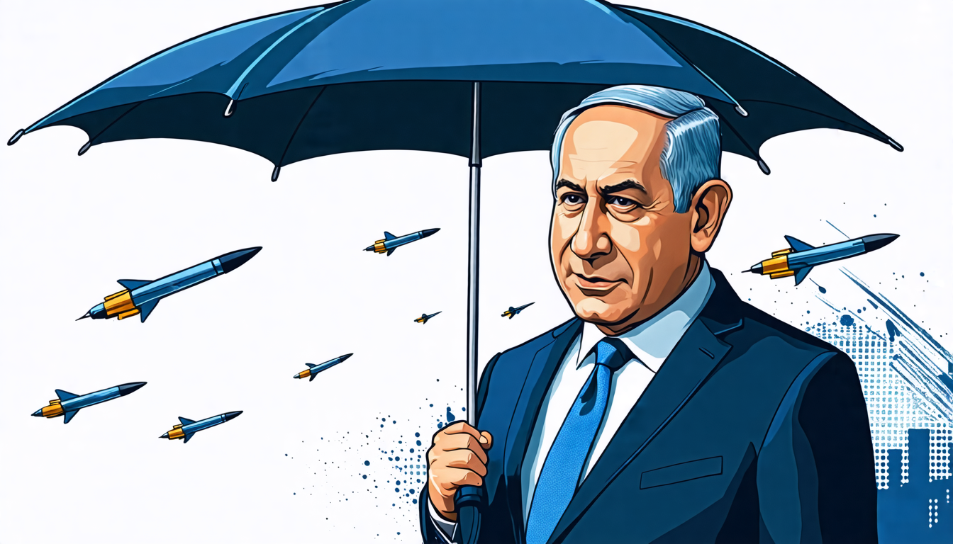 netanyahu-prepares-tel-aviv-as-his-human-shield-in-preperation-for-iranian-assault-crustian-daily-satire-news-05-08-2024